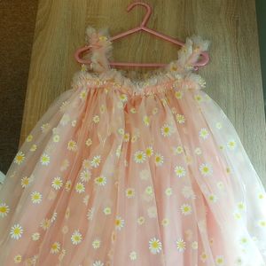 Pink Daisies Dance Contemporary costume